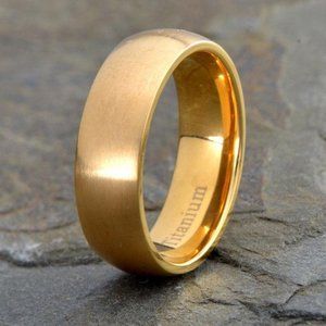 Modern Gents Titan Gold Ring